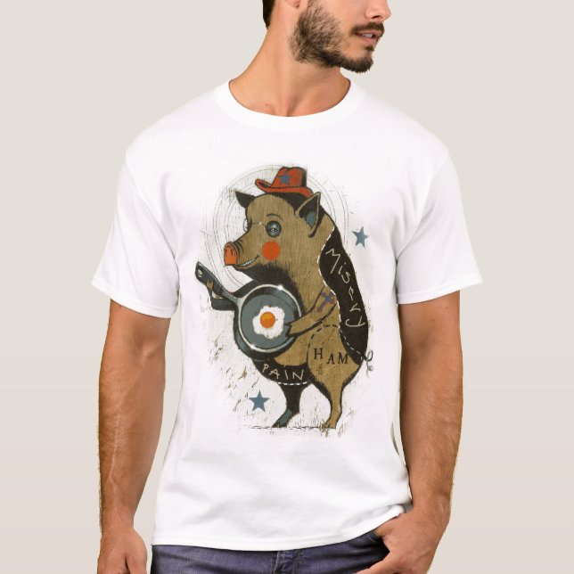 Camiseta La vida del cerdo (Anverso)