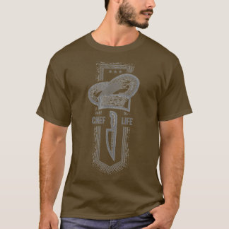 Camiseta La vida del chef Un regalo perfecto