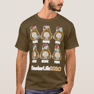 Camiseta La vida del profesor de Navidades divertidos 2020