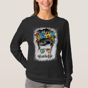 Camiseta La vida desordenada de la tía Bun Hair Bandana ano