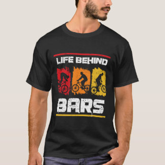 Camiseta La vida detrás del ciclismo de montaña Rs para una