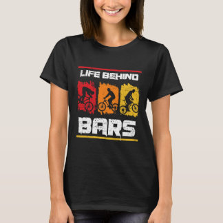 Camiseta La vida detrás del ciclismo de montaña Rs para una