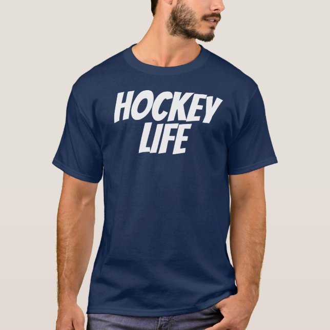 Camiseta La vida diaria de hockey (Anverso)