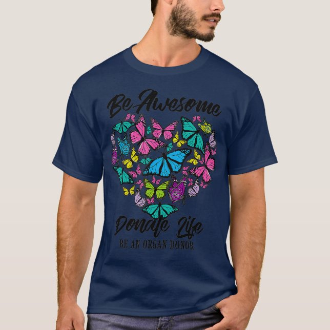 Camiseta La vida divertida de los donadores es un regalo pa (Anverso)