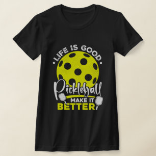 Camiseta La vida divertida es buena, el futbol lo hace mejo