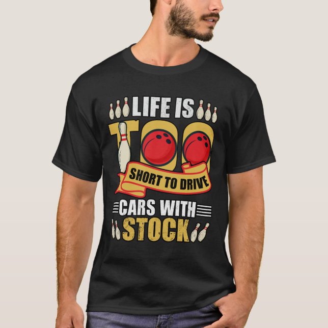 Camiseta La vida divertida son los autos con bolas de accio (Anverso)