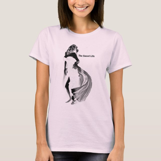 Camiseta La vida dulce (Anverso)