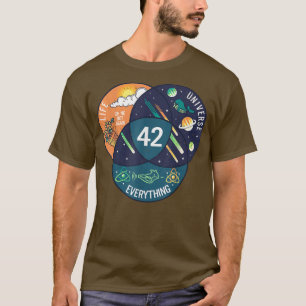 Camiseta La Vida El Universo Y Todo Lo 42 Responden A La Vi