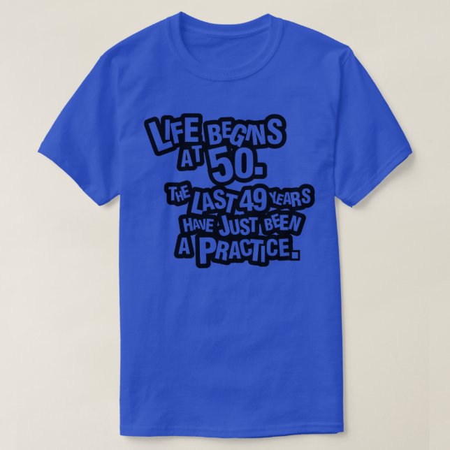 Camiseta La vida empieza a las 2 (Diseño del anverso)