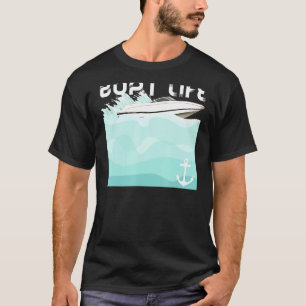 Camiseta La Vida En Barco Haciendo Ondas En El Ancla Del Ag
