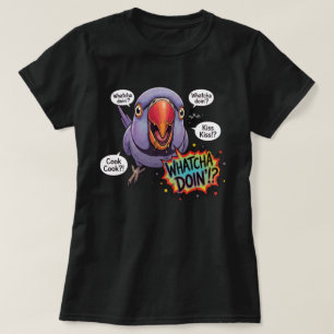 Camiseta La vida en el aviario - Nola Kiss Kiss
