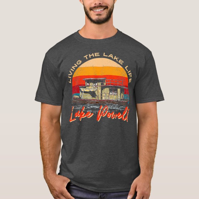 Camiseta La vida en el lago Powell (Anverso)