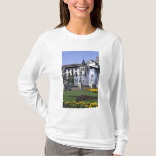 Camiseta La vida en España la hermosa Plaza Cataluna con