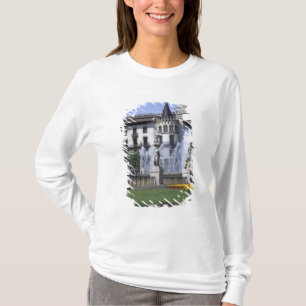 Camiseta La vida en España la hermosa Plaza Cataluna con