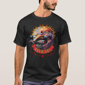 Camiseta La vida en Indy es corta, vívela Motivación Indy 5