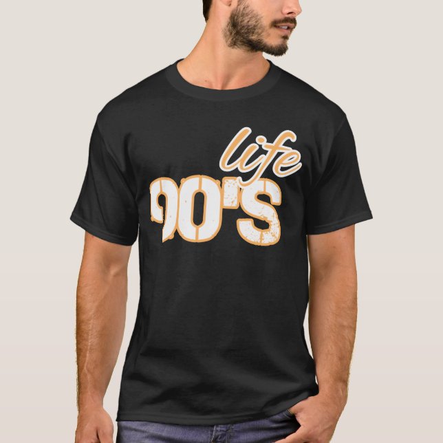 Camiseta la vida en los 90 amigos (Anverso)