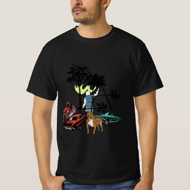 Camiseta La vida en Los Ángeles (Anverso)