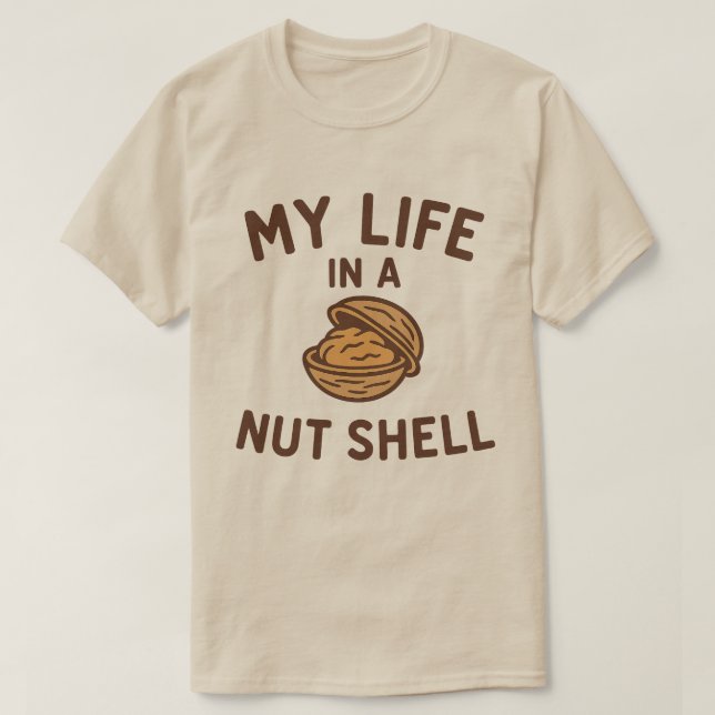 Camiseta La vida en pocas palabras (Diseño del anverso)