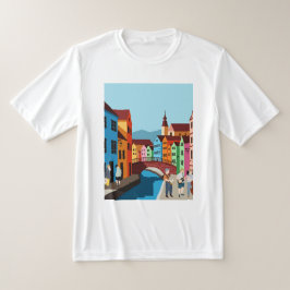 Camiseta La vida en una ciudad turística