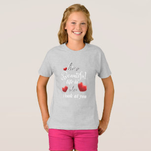 Camiseta la vida es agradable cuando te miro