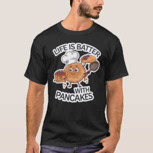 Camiseta La Vida Es Batería Con Crepes