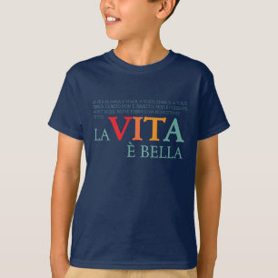 Camiseta La vida es bella