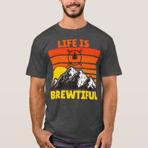 Camiseta La Vida Es Bella Cerveza Craft De Cerveza Graciosa