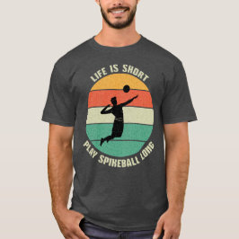 Camiseta La Vida Es Breve Juego De Espiga Largo