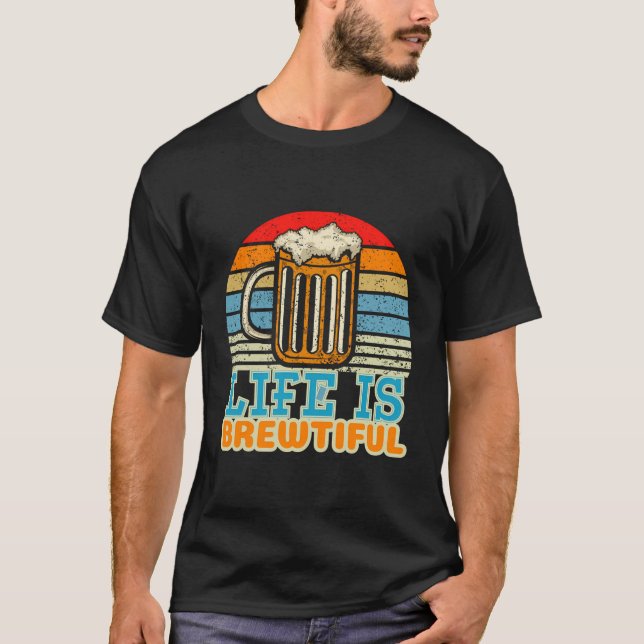Camiseta La Vida Es Brewer Brewer Y Beer Master (Anverso)