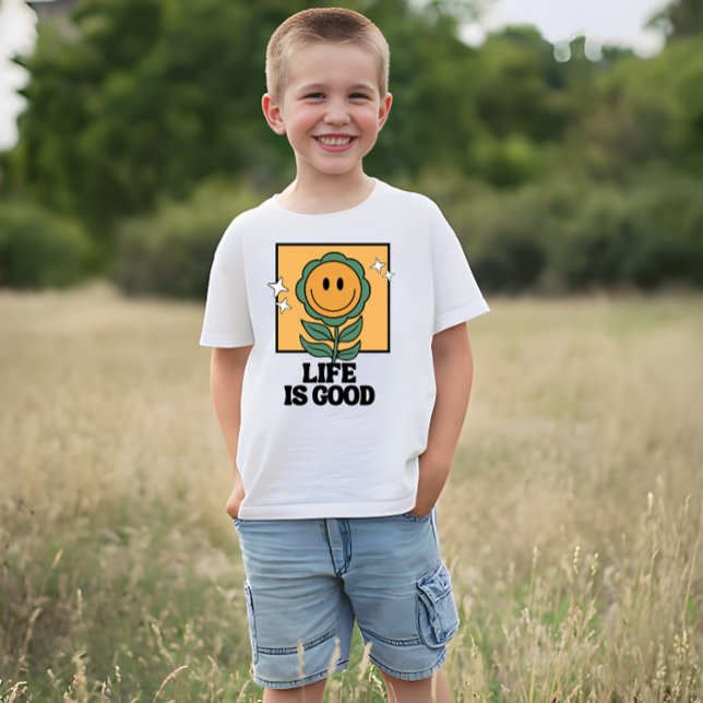 Camiseta La vida es buena (Subido por el creador)
