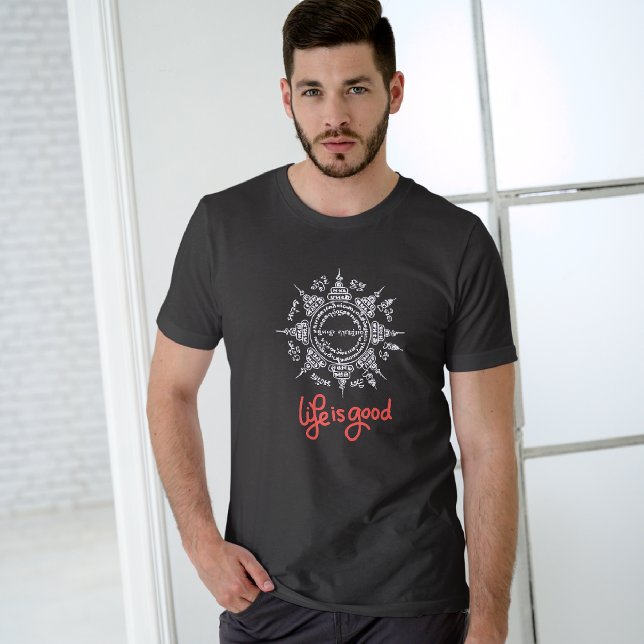 Camiseta La vida es buena (Subido por el creador)