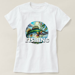 Camiseta La vida es buena pesca