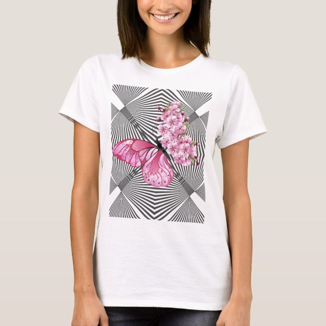 Camiseta La vida es colorida (Anverso)