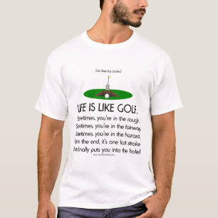 Camiseta La vida es como golf