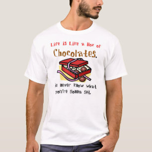Camiseta La vida es como una caja de chocolates