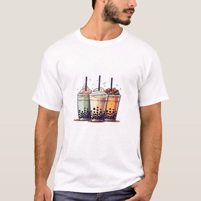 Camiseta La vida es corta, bebe el boba (Anverso)