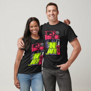 Camiseta "La vida es corta: estírala de todos modos" Yoga