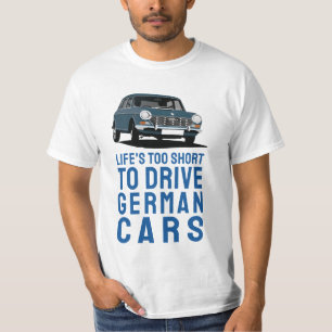 Camiseta La vida es demasiado corta - Alemán - Austin 1800/