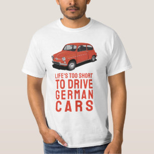 Camiseta La vida es demasiado corta - Alemán - F600