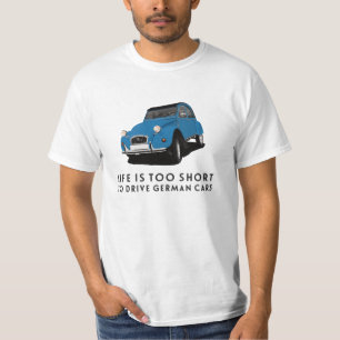 Camiseta La vida es demasiado corta - Citroën 2CV