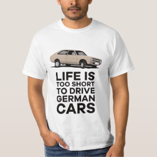 Camiseta La vida es demasiado corta con el Morris Marina Co