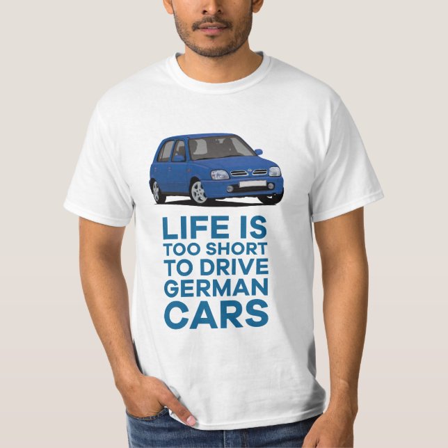 Camiseta La vida es demasiado corta k11c (Anverso)