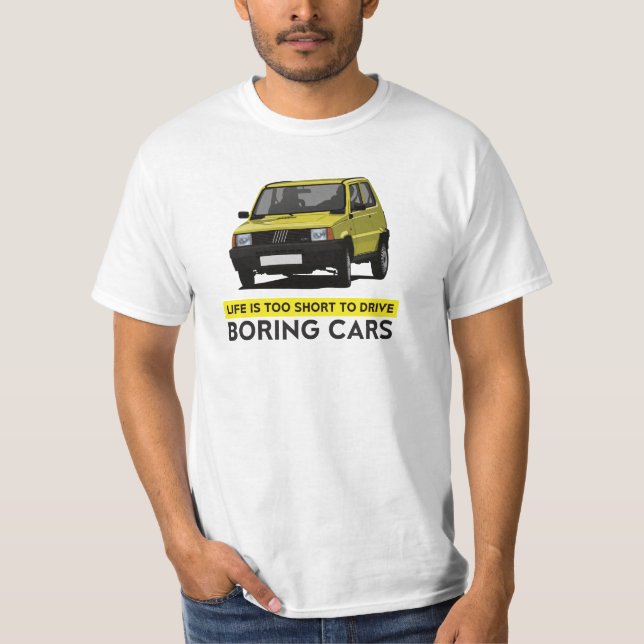 Camiseta La vida es demasiado corta para conducir autos abu (Anverso)