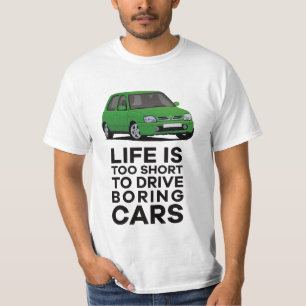 Camiseta La vida es demasiado corta para conducir coches ab
