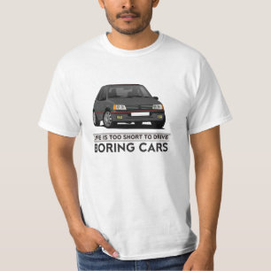 Camiseta La vida es demasiado corta - Peugeot 205 - elige t