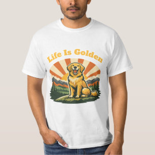 Camiseta La Vida Es Dorada