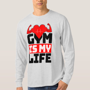 Camiseta La Vida Es El Gimnasio