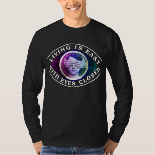 Camiseta La vida es fácil con los ojos cerrados