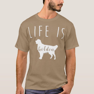Camiseta La vida es Golden Retriever2