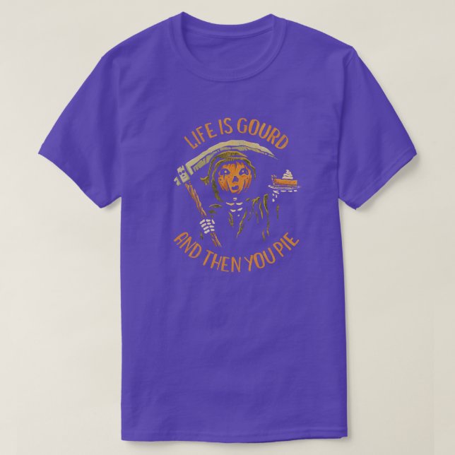 Camiseta La vida es Gourd (Diseño del anverso)